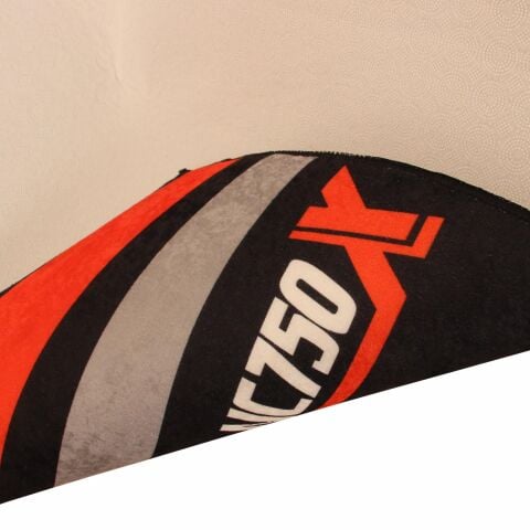 GP Kompozit Honda NC 750 X Universal Motosiklet Halısı B Model Siyah-Kırmızı