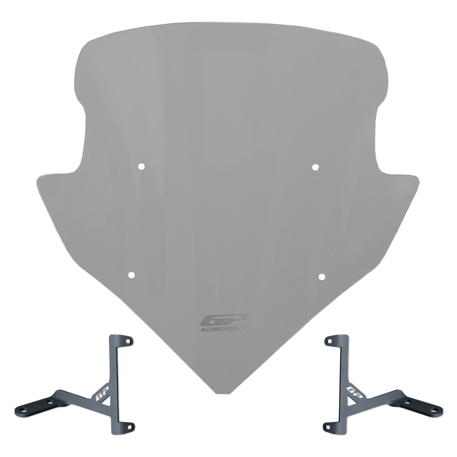 GP Kompozit Suzuki Avenis 125 2023-2024 Uyumlu Ön Cam Füme