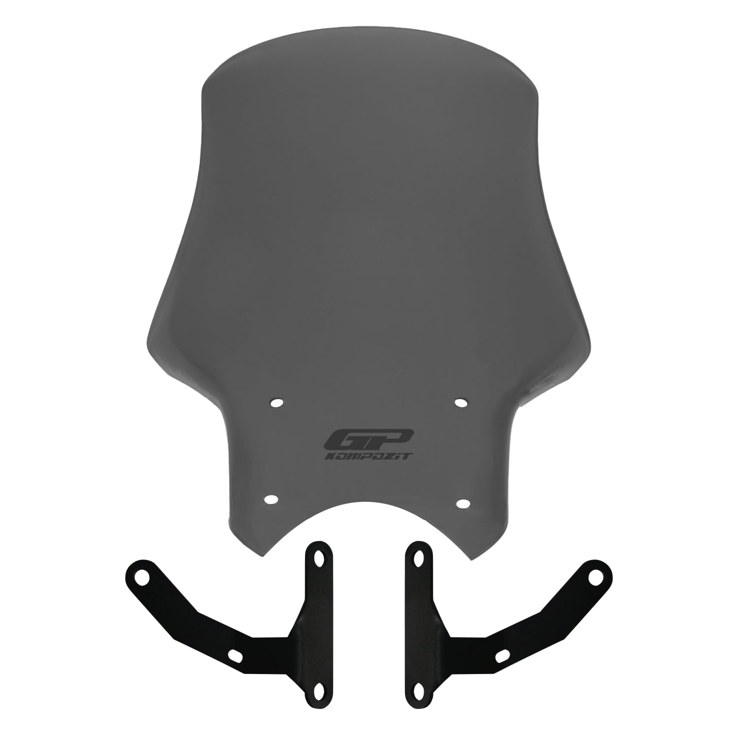 GP Kompozit Honda CB125R / CB250R 2018-2024 Uyumlu Tur Camı Füme