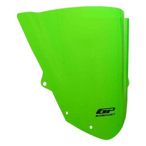 GP Kompozit Kawasaki ZX-636R 2010-2017 Uyumlu Ön Cam Yeşil