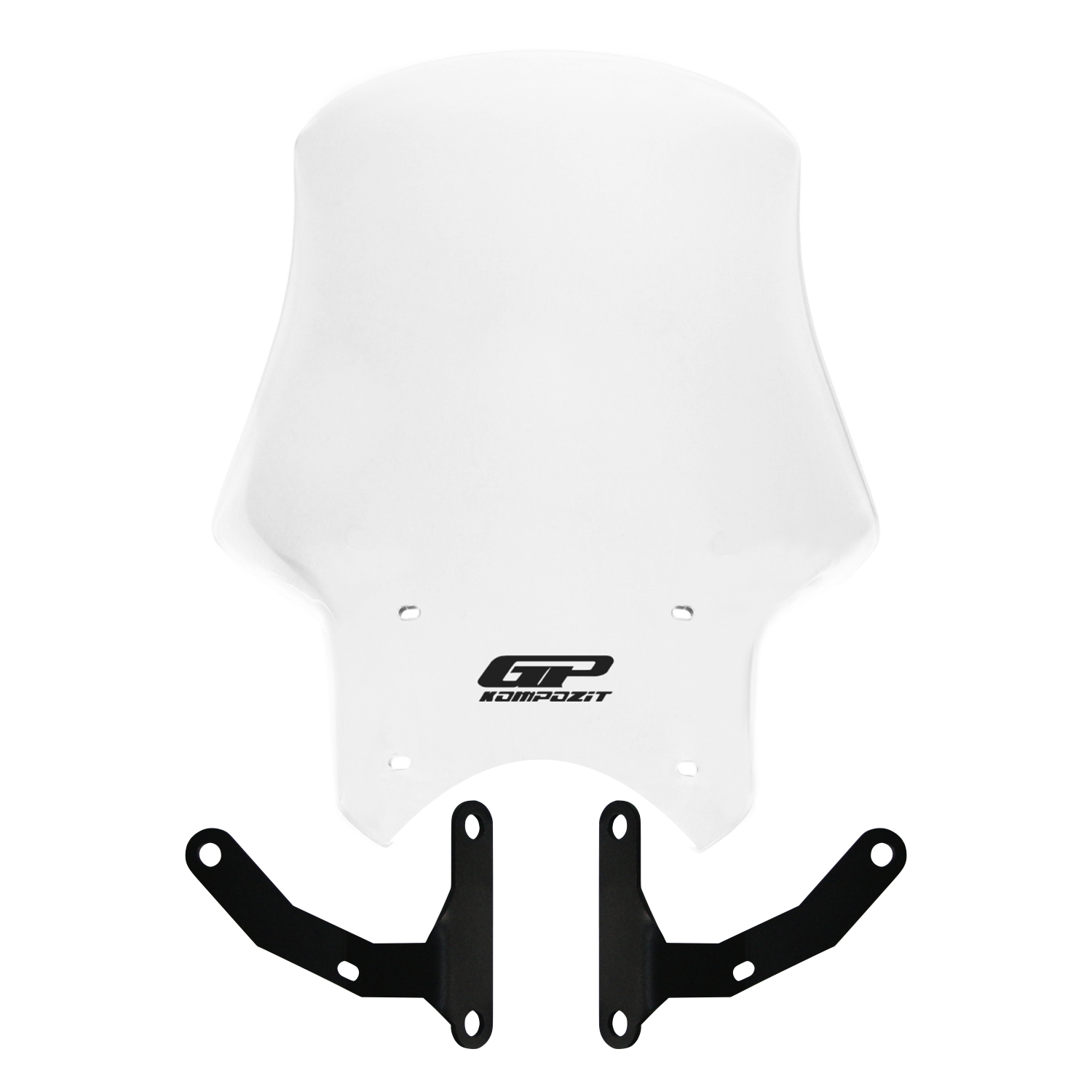 GP Kompozit Honda CB125R / CB250R 2018-2024 Uyumlu Tur Camı Şeffaf