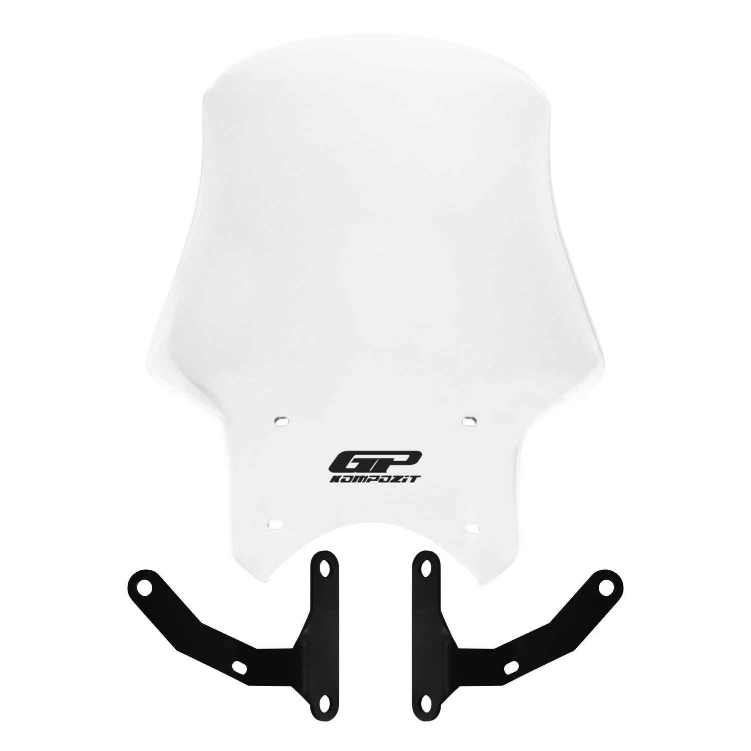 GP Kompozit Honda CB125R / CB250R 2018-2024 Uyumlu Tur Camı Şeffaf
