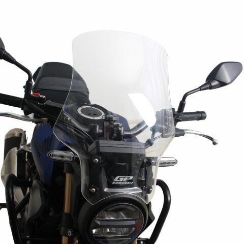 GP Kompozit Honda CB125R / CB250R 2018-2024 Uyumlu Tur Camı Şeffaf