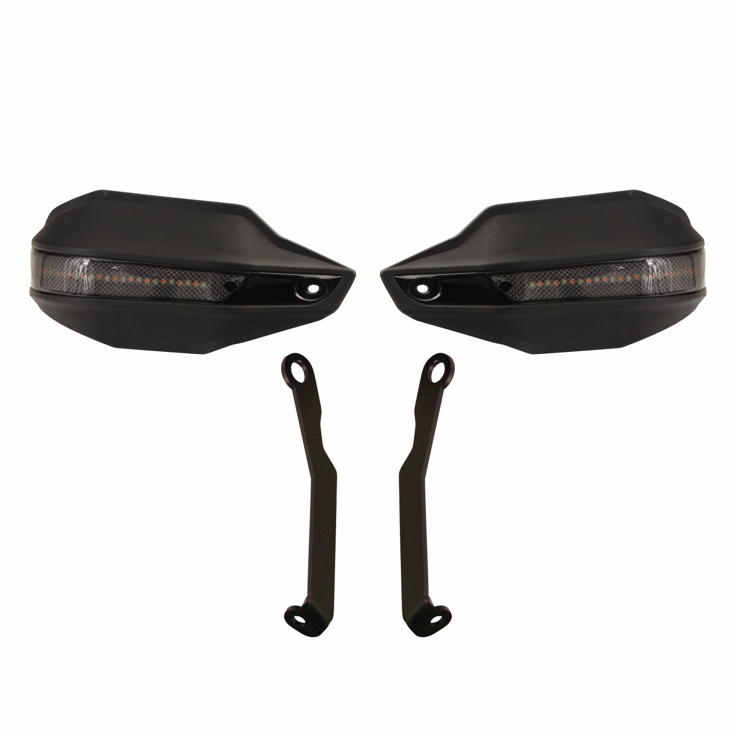 GP Kompozit KTM Duke 250 2024-2026 Uyumlu Led Sinyalli Elcik Koruma Siyah
