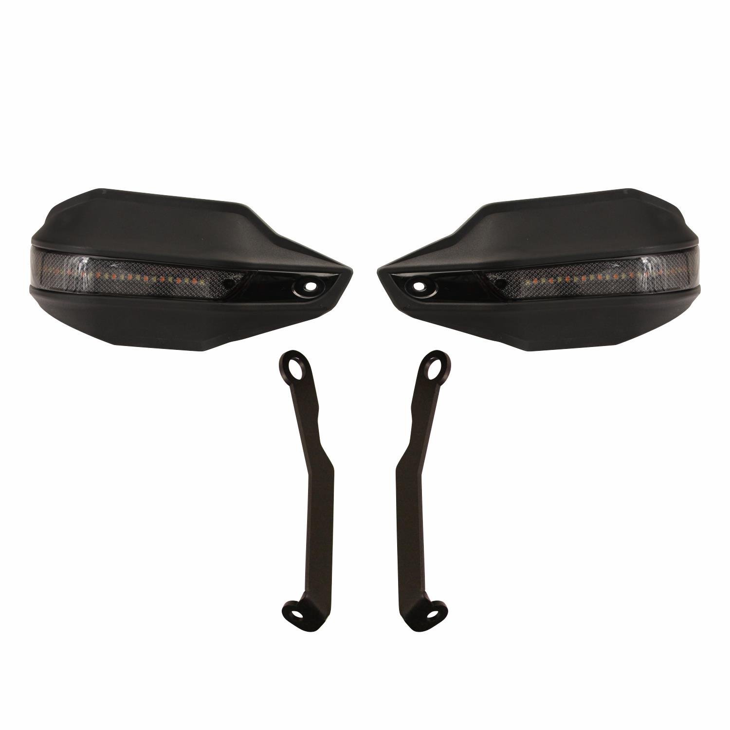 GP Kompozit KTM Duke 250 2024 Uyumlu Led Sinyalli Elcik Koruma Siyah