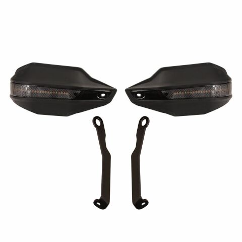 GP Kompozit KTM Duke 250 2024 Uyumlu Led Sinyalli Elcik Koruma Siyah