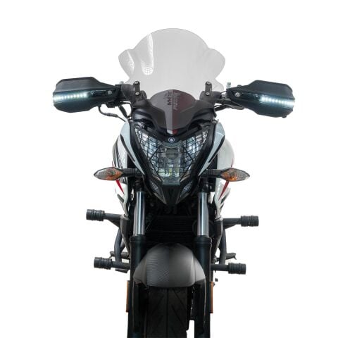 GP Kompozit KTM Duke 250 2024-2026 Uyumlu Led Sinyalli Elcik Koruma Siyah