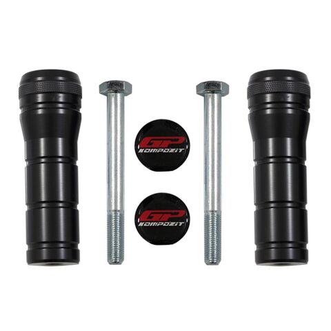 GP Kompozit Yamaha NMAX 125 / 155 2015-2025 Uyumlu Egzoz Koruma Takozu Siyah