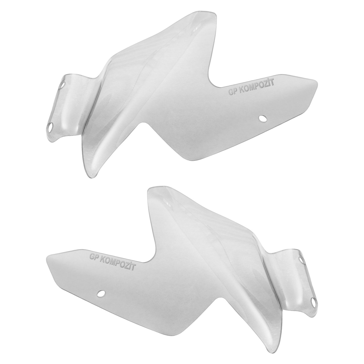 GP Kompozit Benelli TRK 502 / 502X 2018-2023 Uyumlu Sağ Sol Rüzgarlık Şeffaf