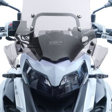 GP Kompozit Benelli TRK 502 / 502X 2018-2023 Uyumlu Sağ Sol Rüzgarlık Şeffaf