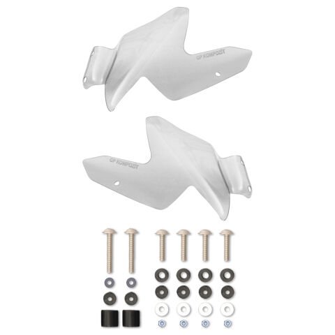 GP Kompozit Benelli TRK 502 / 502X 2018-2023 Uyumlu Sağ Sol Rüzgarlık Şeffaf