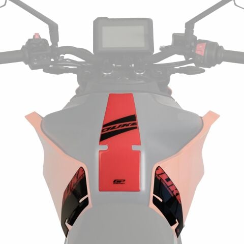 GP Kompozit KTM Duke 250 2024-2026 Uyumlu Tank Pad Seti Beyaz