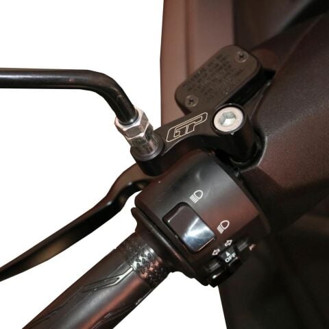 GP Kompozit Yamaha NMAX 125 / 155 2015-2026 Uyumlu Ayna Genişletme Siyah