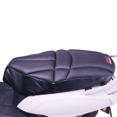 GP Kompozit Suzuki Address 2024-2025 Uyumlu Motosiklet Konfor Sele Kılıfı Siyah