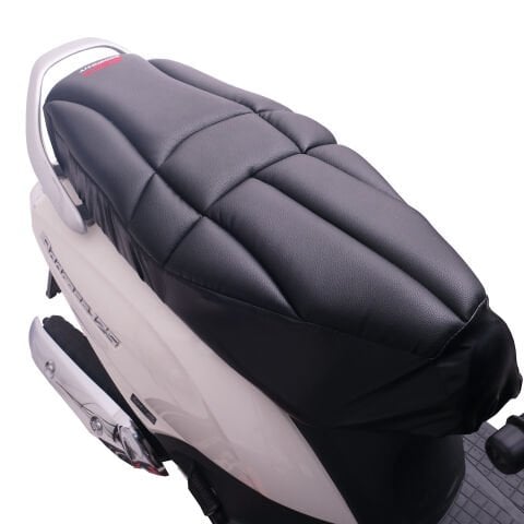 GP Kompozit Suzuki Address 2024-2025 Uyumlu Motosiklet Konfor Sele Kılıfı Siyah