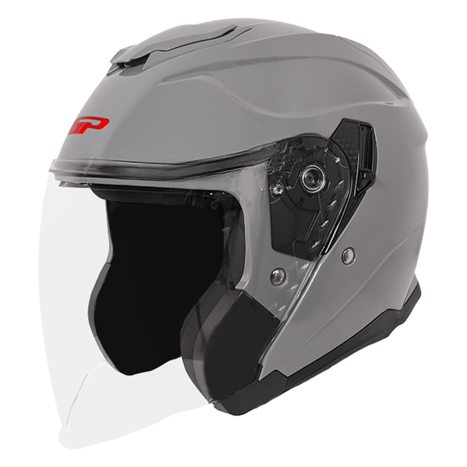 GP Kompozit MKS009-NG Şeffaf Vizörlü Motosiklet Yarım Kask