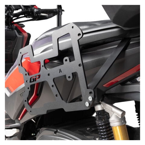 GP Kompozit Honda ADV 350 2023-2026 Uyumlu Yan Çanta Demiri Siyah