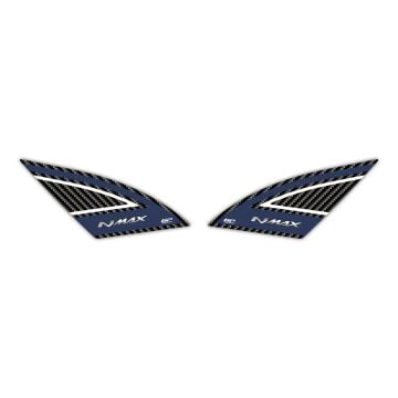 GP Kompozit Yamaha NMAX 125 / 155 2021-2024 Uyumlu Artçı Ayak Pad Mavi
