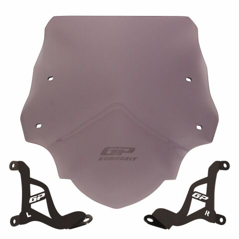 GP Kompozit Aprilia SR 125 / 160 2024 Uyumlu Kısa Ön Cam Füme