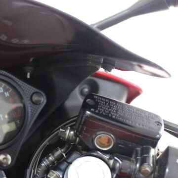 GP Kompozit Honda CBR600F 2005-2008 Uyumlu Ön Cam Siyah
