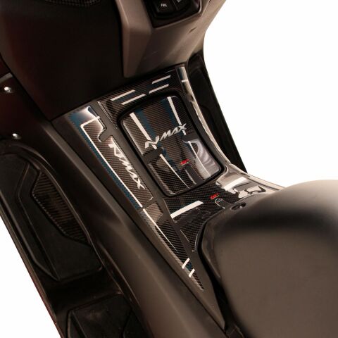 GP Kompozit Yamaha NMAX 125 / 155 2021-2024 Uyumlu Tank Pad Seti Gri