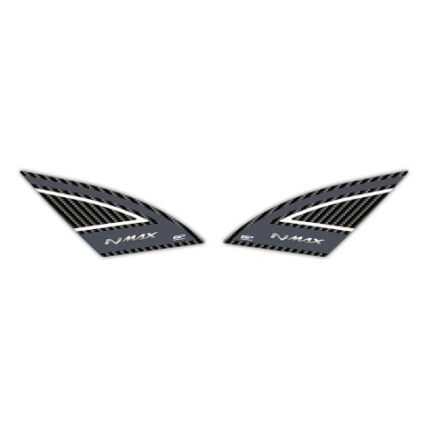 GP Kompozit Yamaha NMAX 125 / 155 2021-2024 Uyumlu Artçı Ayak Pad Gri