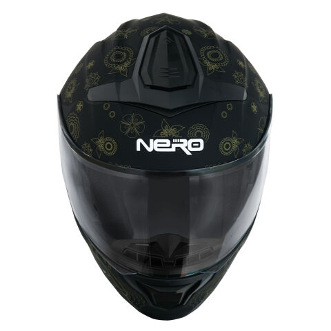 GP NERO MKS004-MBA2G Güneş Vizörlü Şeffaf Çene Açılır Motosiklet Kaskı