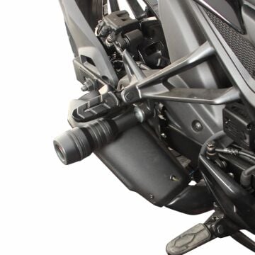 GP Kompozit Bajaj Pulsar F 250 2022-2024 Uyumlu Egzoz Koruma Takozu Siyah