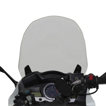 GP Kompozit Honda CBF1000 2010-2017 Uyumlu Ön Cam Siyah