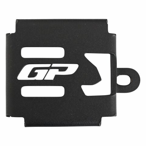GP Kompozit Bajaj Pulsar F 250 2022-2026 Uyumlu Fren Rezervuarı Koruma Kapağı Siyah