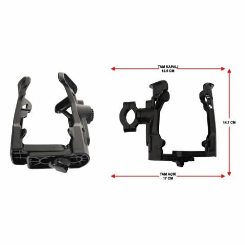 GP Kompozit TRM004 450 ml Çift Cidarlı Vakumlu Paslanmaz Çelik Beyaz Termos + Termos Tutucu