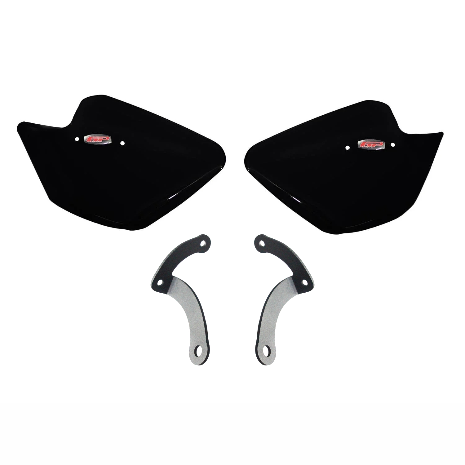 GP Kompozit Yamaha NMAX 125 / 155 2015-2022 Uyumlu Elcik Koruma Siyah