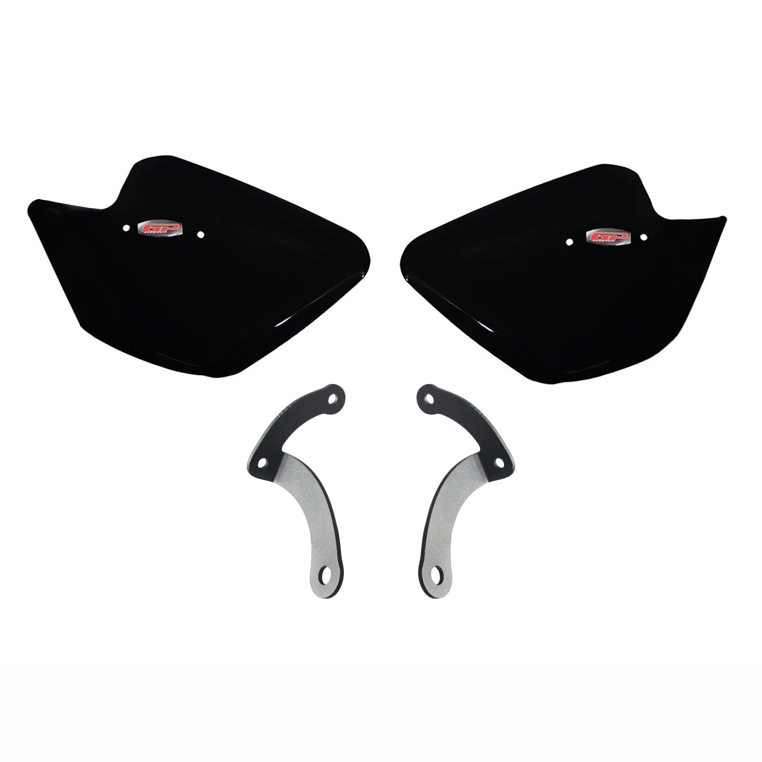 GP Kompozit Yamaha NMAX 125 / 155 2015-2022 Uyumlu Elcik Koruma Siyah