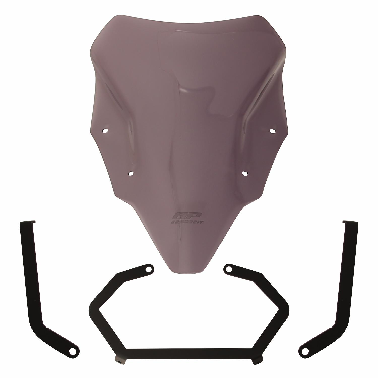 GP Kompozit Bajaj Pulsar N 250 2022-2026 Uyumlu Ön Cam Füme
