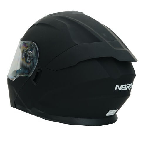 GP NERO MKS004-MB Güneş Vizörlü Şeffaf Çene Açılır Motosiklet Kaskı