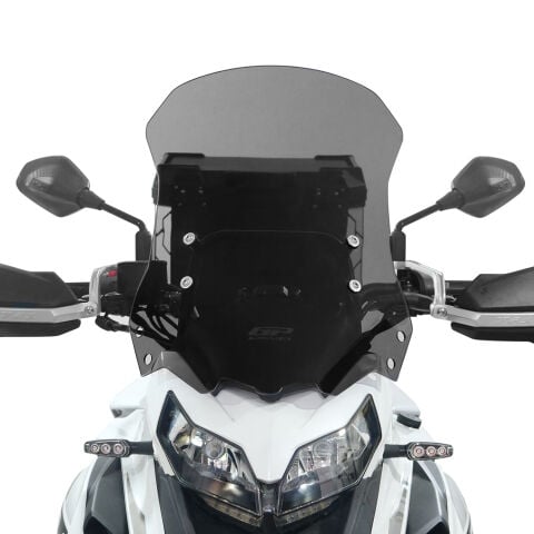 GP Kompozit Benelli TRK 502 / 502X 2018-2023 Uyumlu Ön Tur Camı Füme