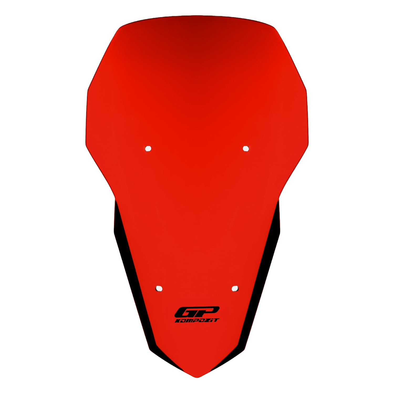 GP Kompozit Yamaha MT-07 Tracer 2025-2026 Uyumlu Ön Cam Kırmızı