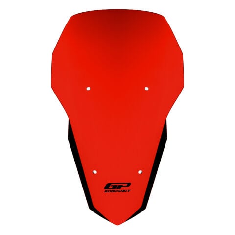 GP Kompozit Yamaha MT-07 Tracer 2025-2026 Uyumlu Ön Cam Kırmızı