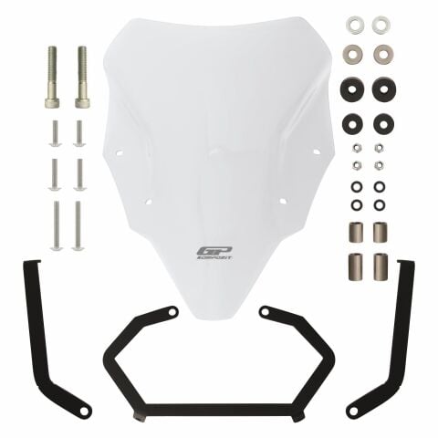 GP Kompozit Bajaj Pulsar N 250 2022-2026 Uyumlu Ön Cam Şeffaf