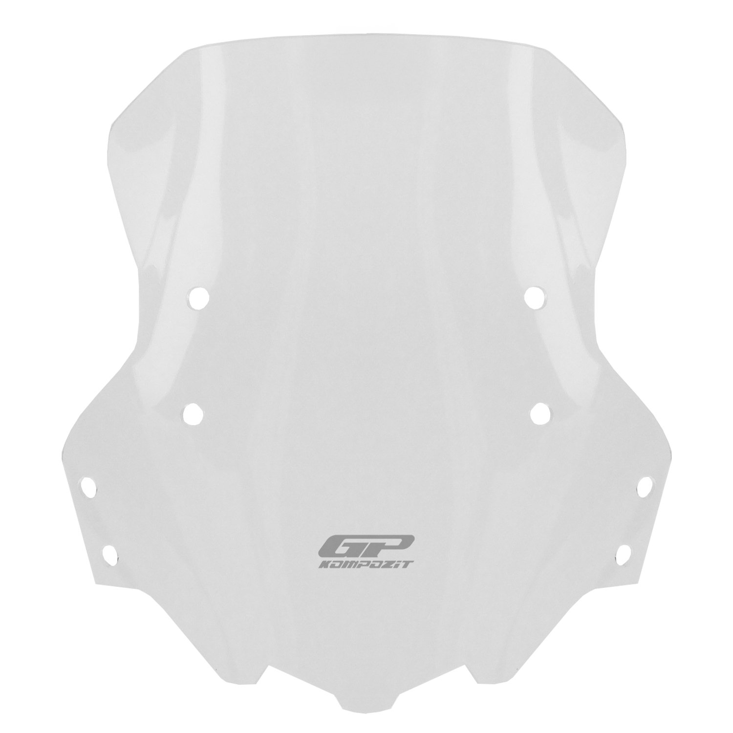 GP Kompozit Benelli TRK 502 / 502X 2018-2023 Uyumlu Ön Cam Şeffaf