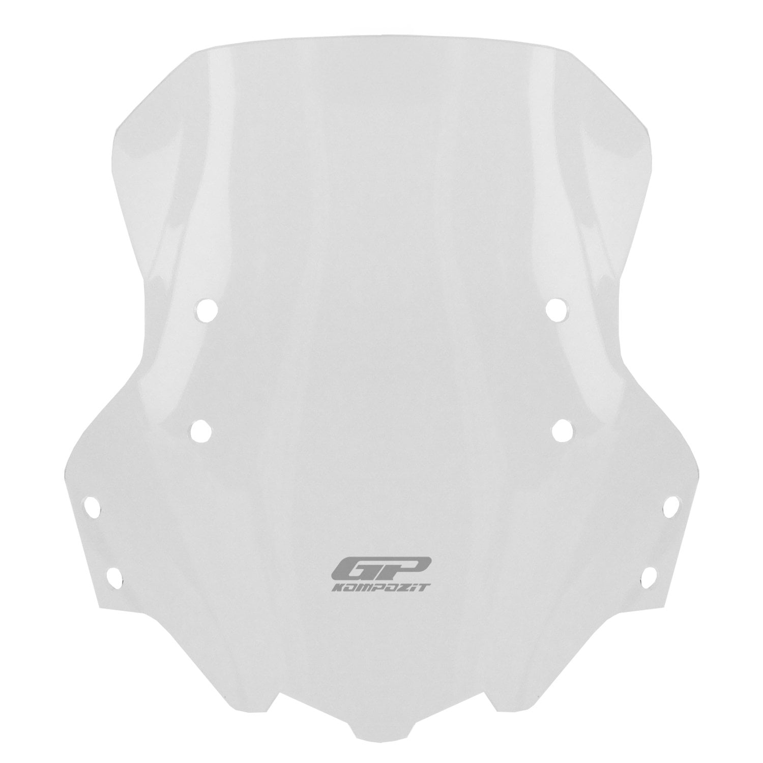 GP Kompozit Benelli TRK 502 / 502X 2018-2023 Uyumlu Ön Cam Şeffaf