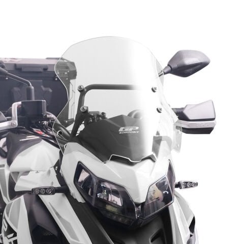 GP Kompozit Benelli TRK 502 / 502X 2018-2023 Uyumlu Ön Cam Şeffaf