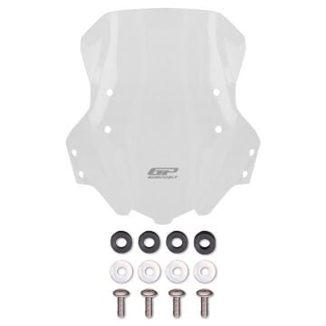 GP Kompozit Benelli TRK 502 / 502X 2018-2023 Uyumlu Ön Cam Şeffaf