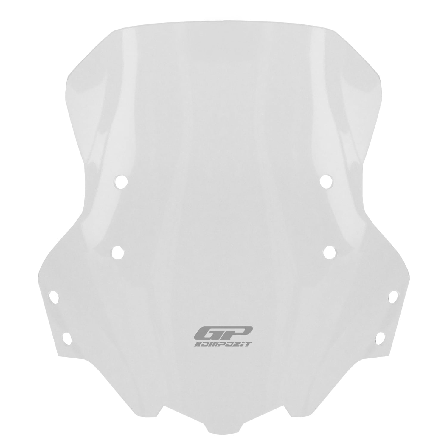 GP Kompozit Benelli TRK 502 / 502X 2018-2023 Uyumlu Ön Cam Şeffaf