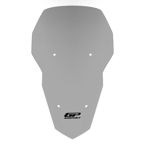 GP Kompozit Yamaha MT-07 Tracer 2025-2026 Uyumlu Ön Cam Gri