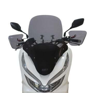 GP Kompozit Honda PCX 125 2018-2020 Uyumlu Ön Cam Siyah