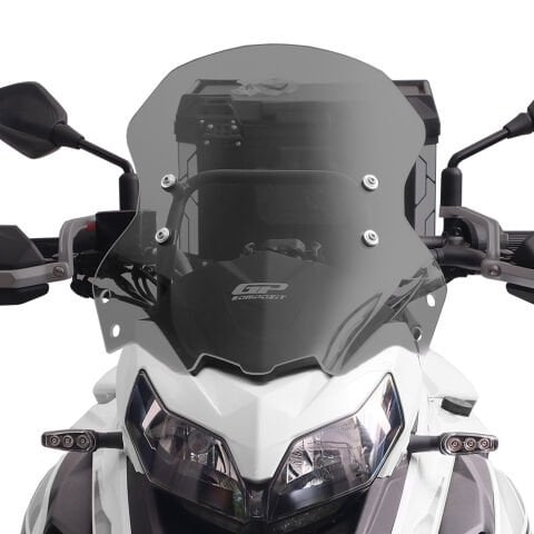 GP Kompozit Benelli TRK 502 / 502X 2018-2023 Uyumlu Ön Cam Füme