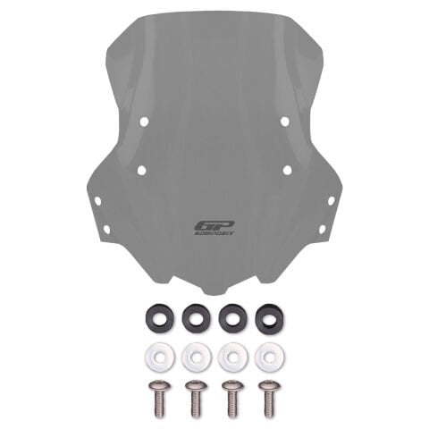 GP Kompozit Benelli TRK 502 / 502X 2018-2023 Uyumlu Ön Cam Füme