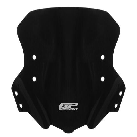 GP Kompozit Benelli TRK 502 / 502X 2018-2023 Uyumlu Ön Cam Siyah