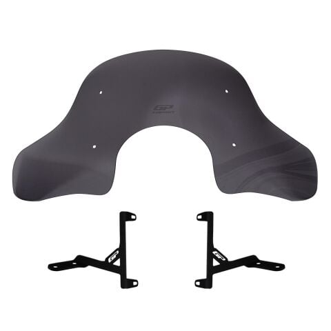 GP Kompozit SYM Fiddle 2009-2023 Uyumlu Ön Cam Füme